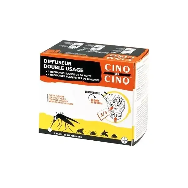Difusor elétrico de dupla função com nota 5 de 5.