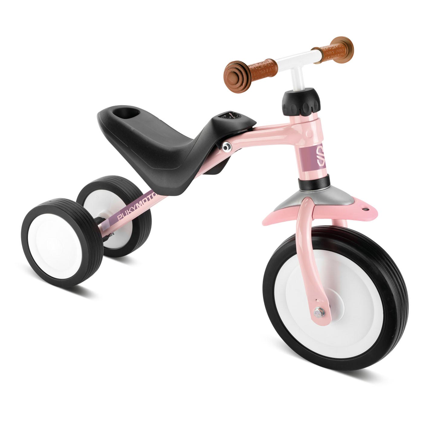 PUKYMOTO - My First PUKY Retro Roze Loopfiets