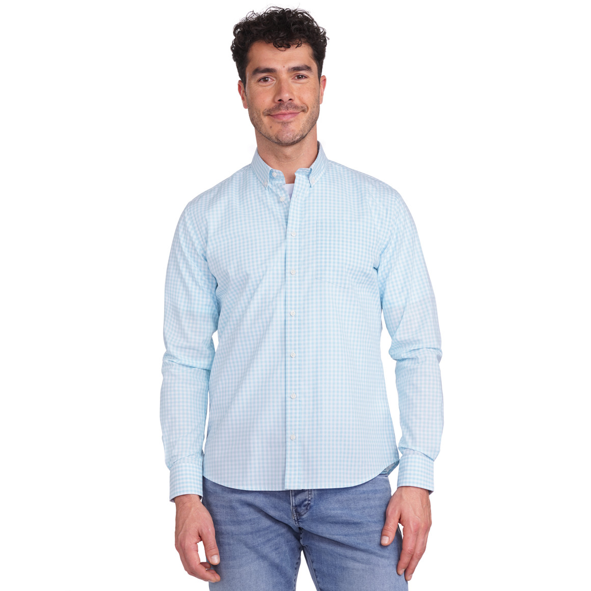 VanVaan Herren Hemd im Modern Fit hellblau