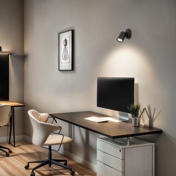 Philips opbouwspot Pongee zwart