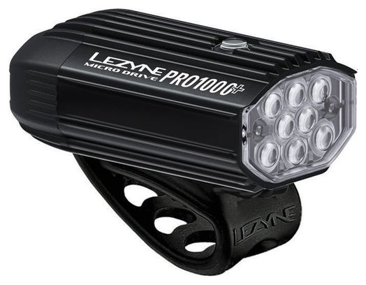 Éclairage Avant Lezyne Micro Drive Pro 1000  Noir