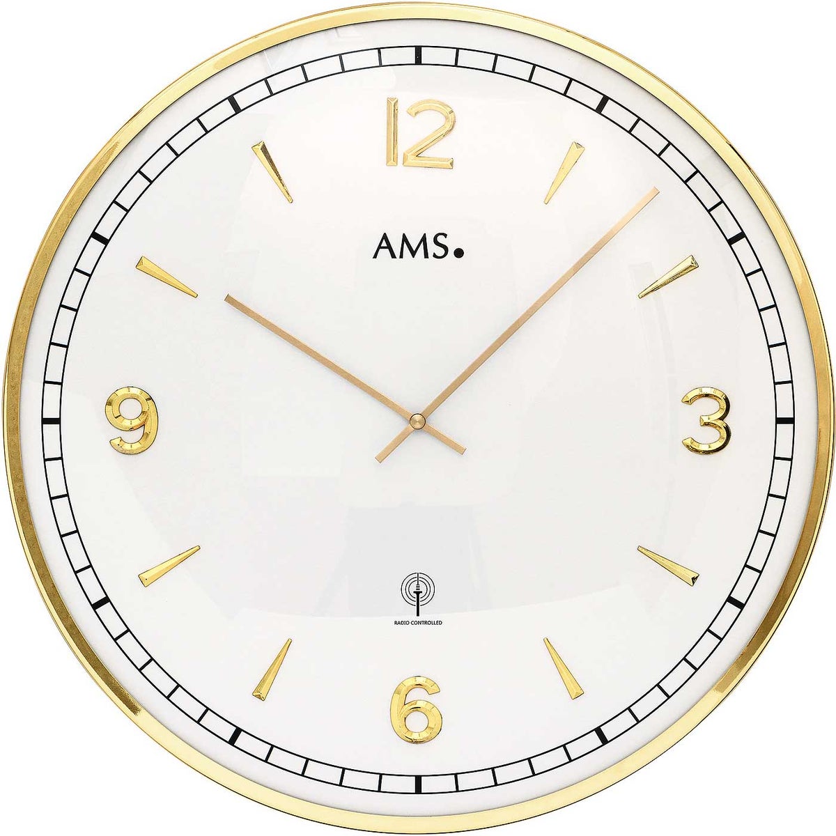 AMS wandklok 5609 | Radiogestuurde klokken