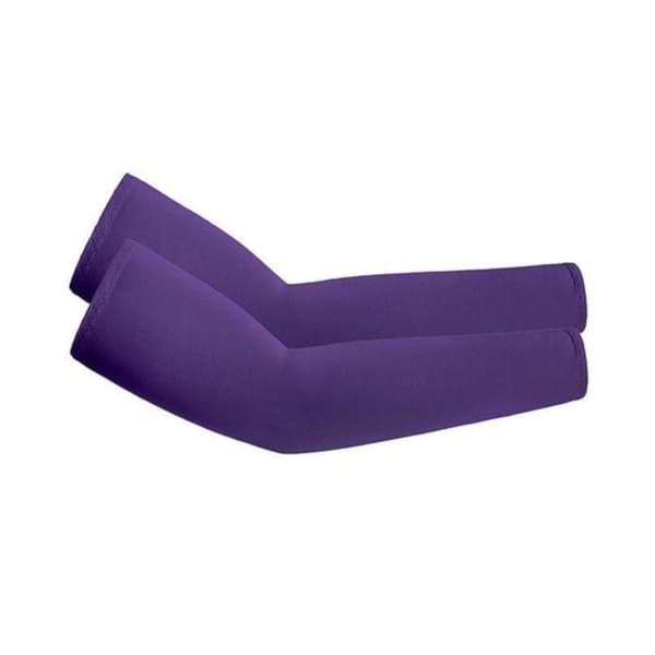Ensfarget erme - Armhulevarmer - Mørk lilla [38 cm]
