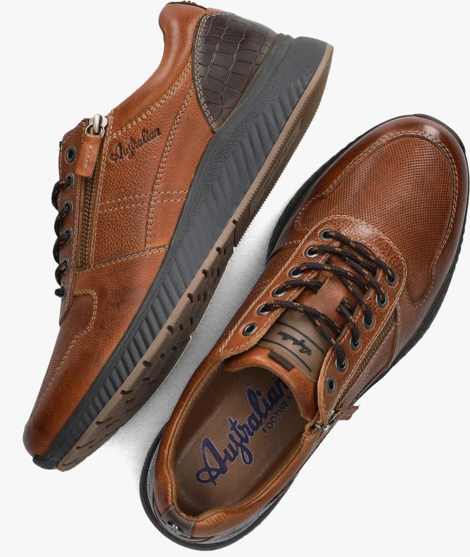 AUSTRALIAN bruine australian lage sneakers hurricane