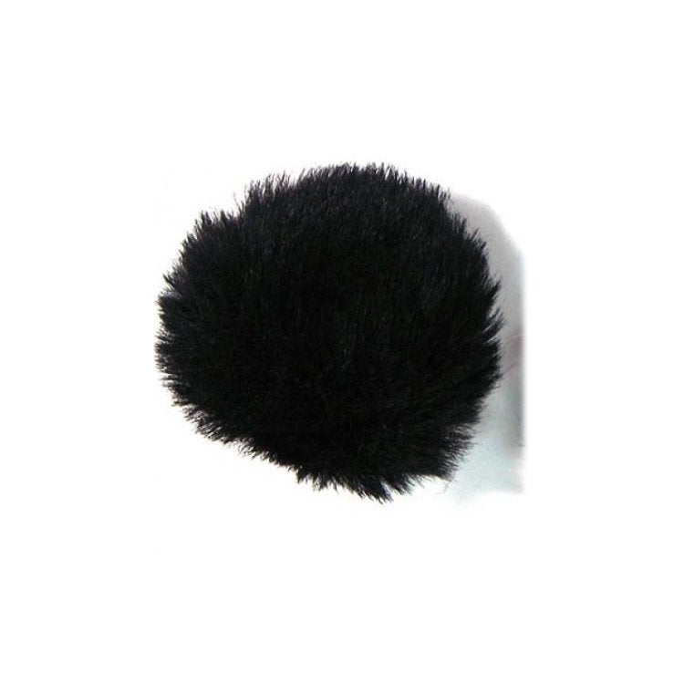 Rycote Lavalier Furry Windjammer zwart