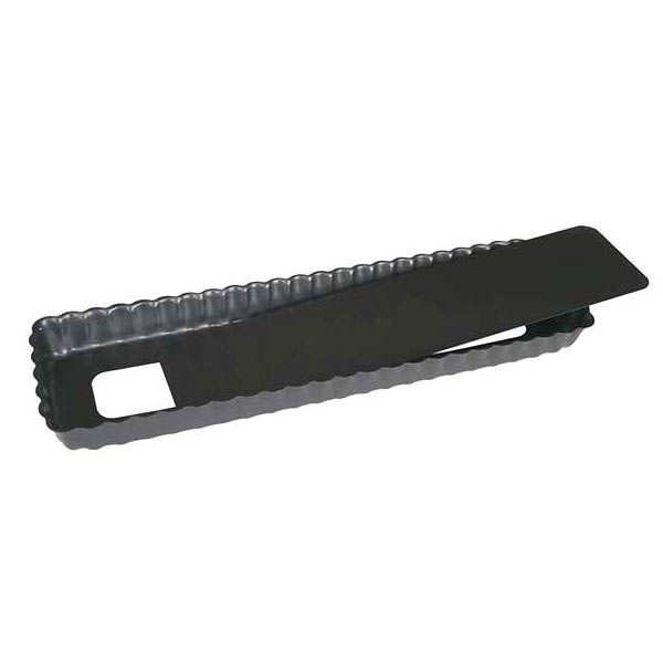 Moule à tarte rectangle anti-adhésif à fond amovible