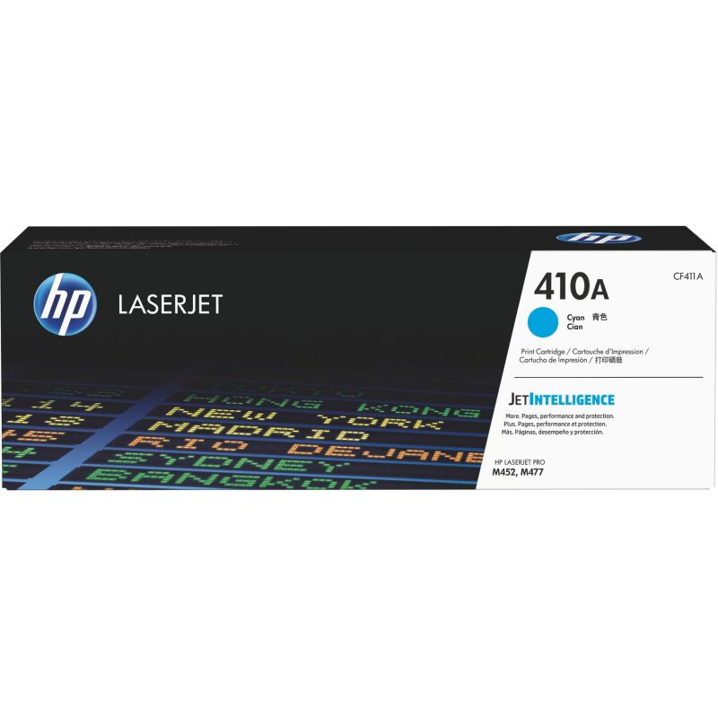 HP 410A - CF41xA toners couleurs séparées pour imprimante laser