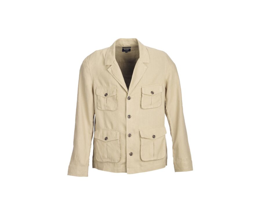 Veste saharienne homme Beige - JALBERT