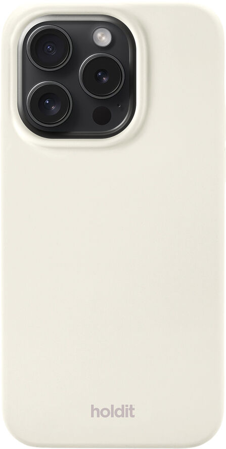 HoldIt Silicone Case iPhone 14 Pro Creme