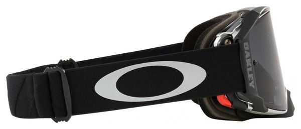 Masque Oakley Airbrake MX Tuff Blocks Black Gunmetal - Dark Grey / Ref : OO7046-C3