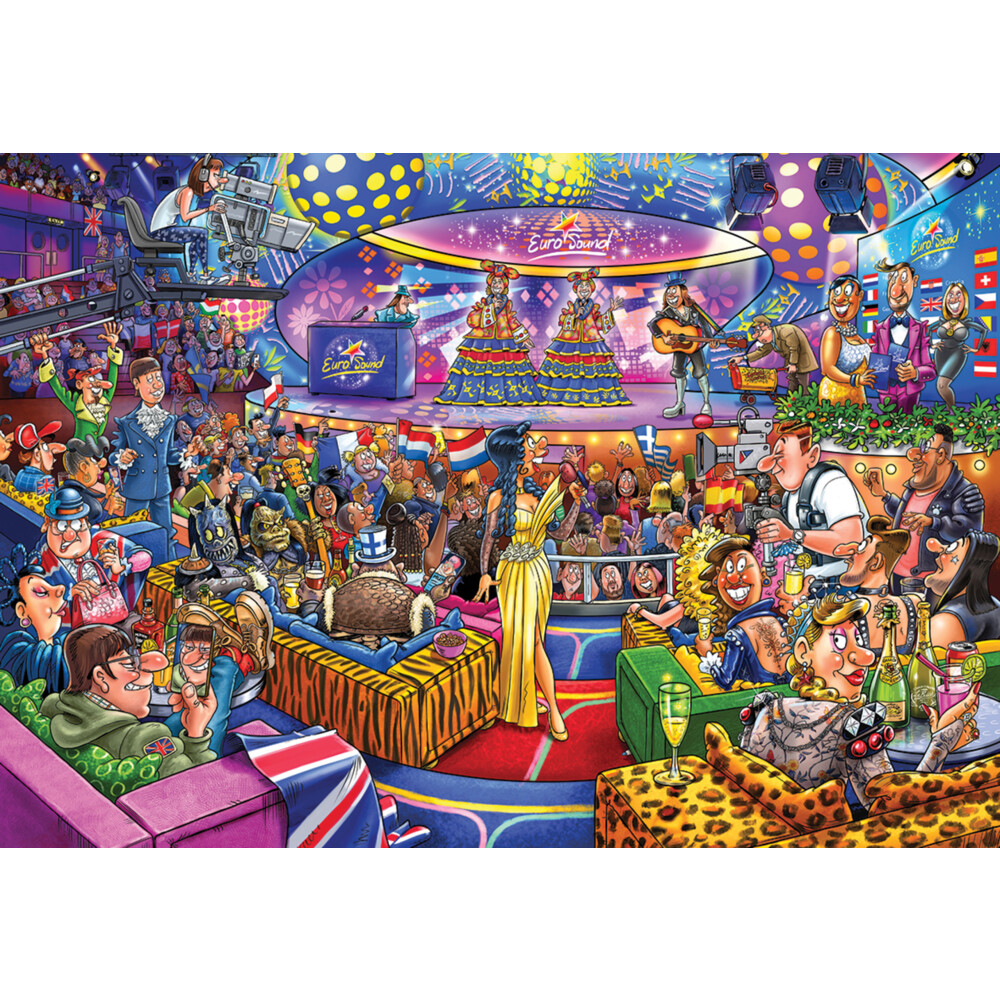 Jumbo Wasgij Mystery 25 Eurosound Contest Puzzel 1000 Stukjes