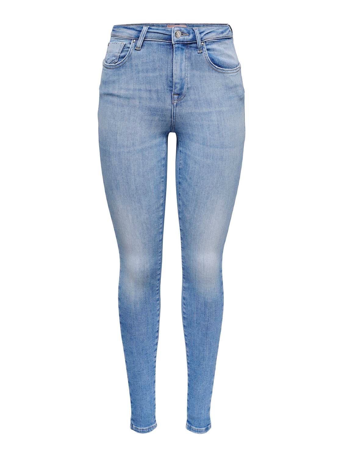 ONLPOWER Mittlere Taille Skinny Fit Jeans Special Bright Blue Denim