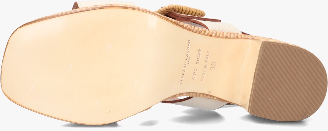 witte stefano lauran sandalen met hak 24199