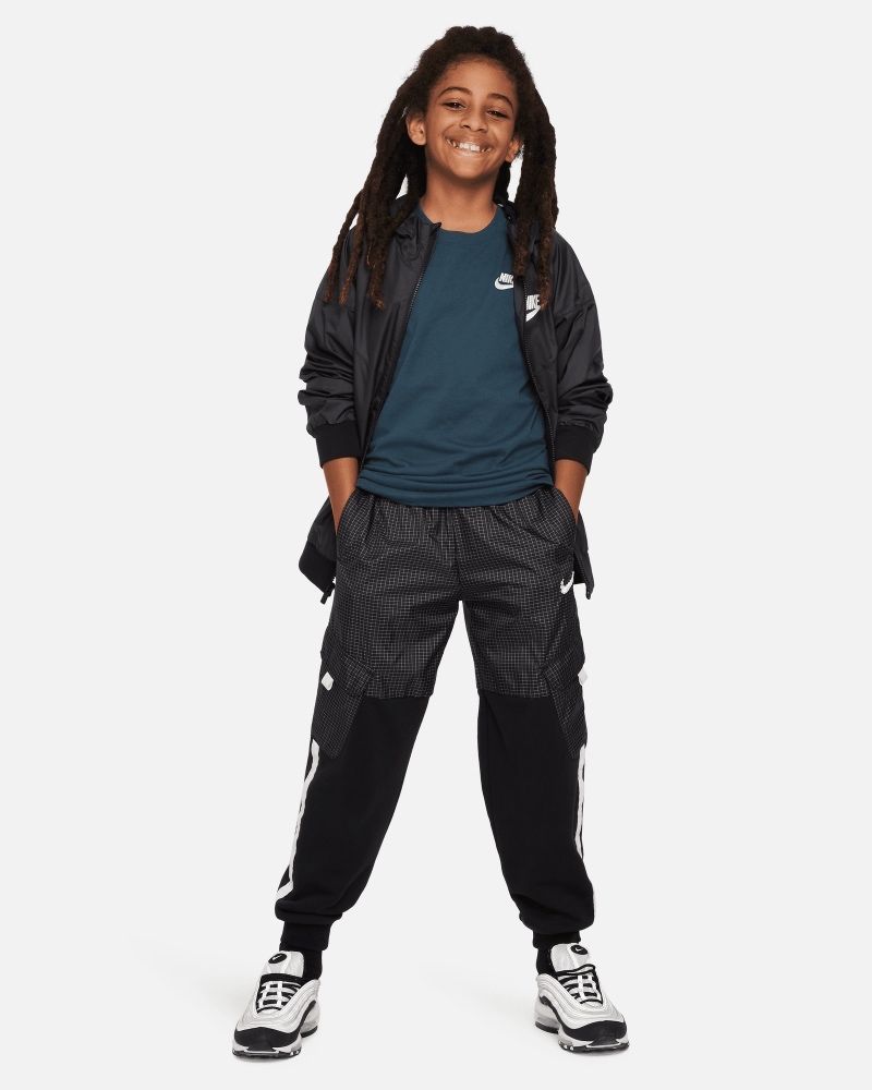 T-shirt Nike Sportswear Bleu Cendré pour enfant