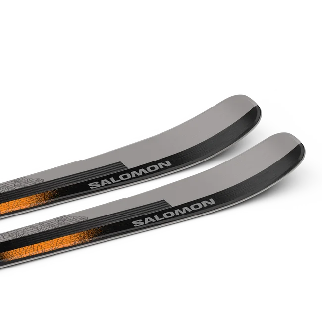 STANCE 84  All Mountain-Ski Unisex Black/NeonOrange/Dove