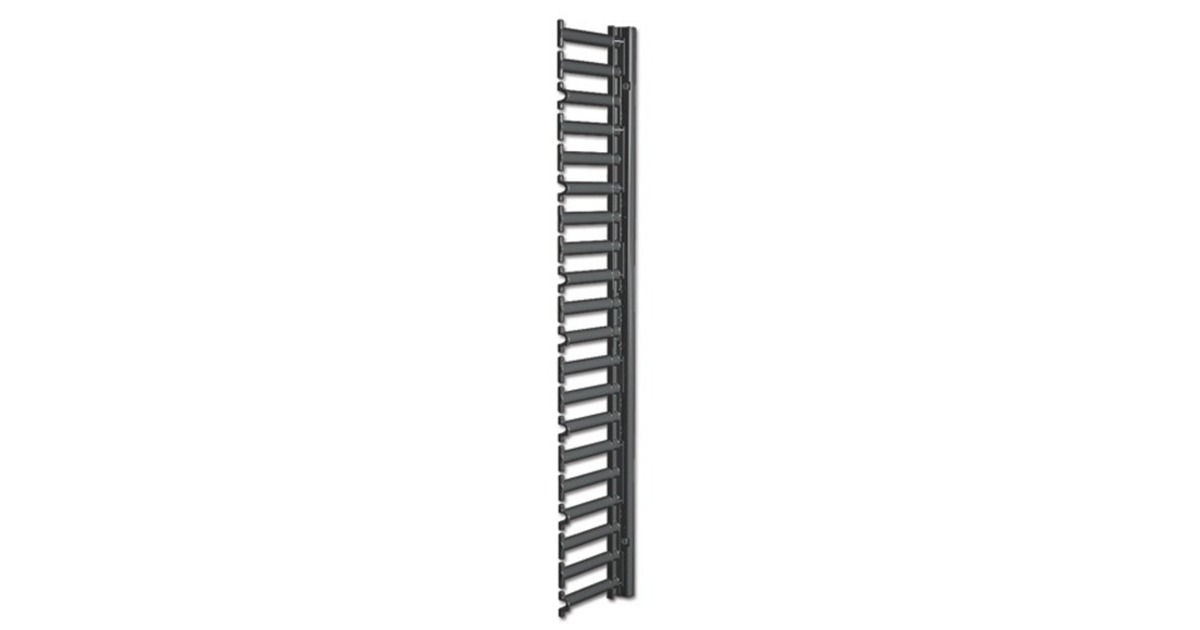 APCNetShelter SX 42U met zijpanelen, breed server rack  (Zwart, 750 x 1070 x 1991mm, incl. verticale kabelmanagers)