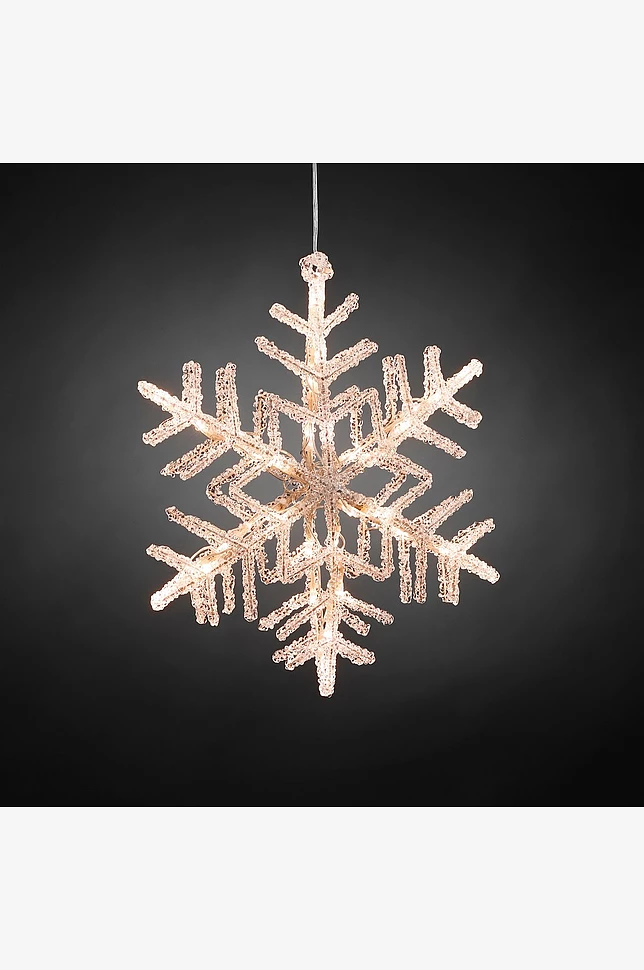 SNOWFLAKE LED-belysning ø 30 cm