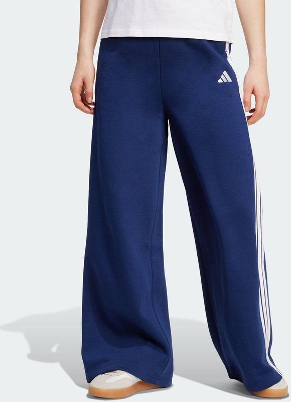 adidas - Fleece Broek - Zwart - 55% Katoen, 36% Polyester, 9% Viscose