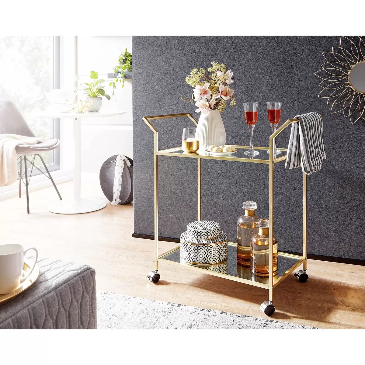Servierwagen Sisteron Gold
