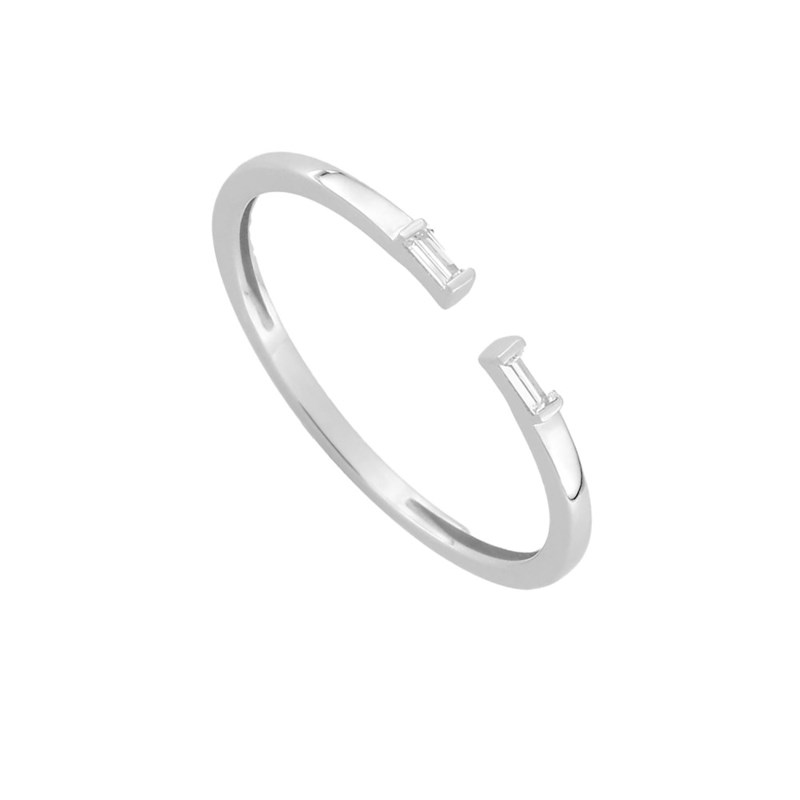 Bague Femme - Oxyde de zirconium - Or 18 Carats