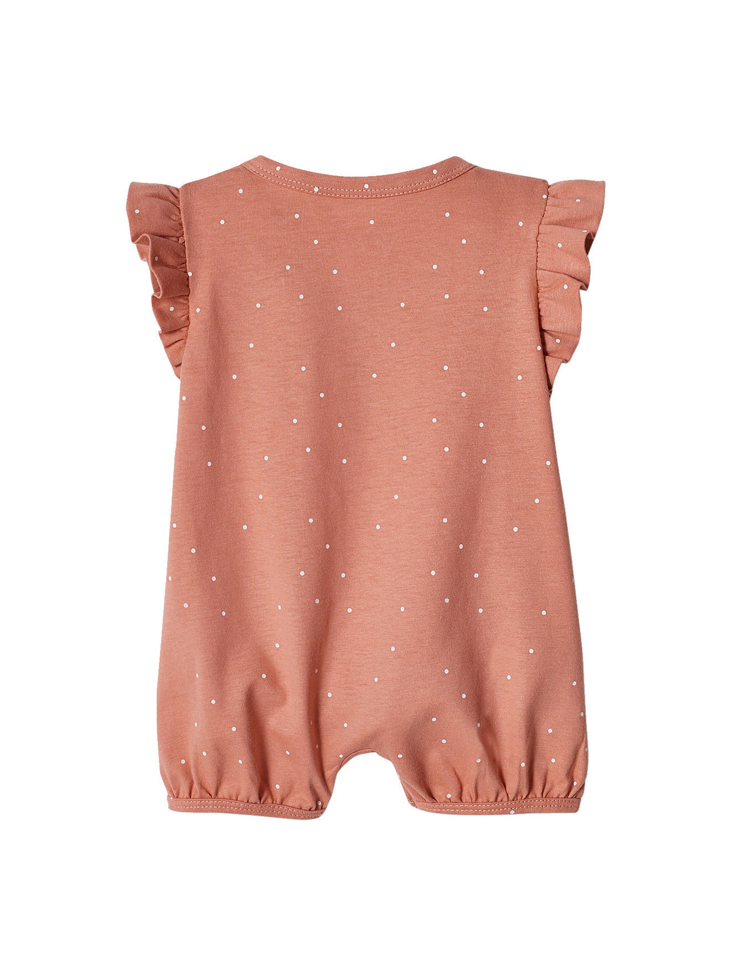 Vertbaudet 2er-Pack Mädchen Baby Overalls pfirsich