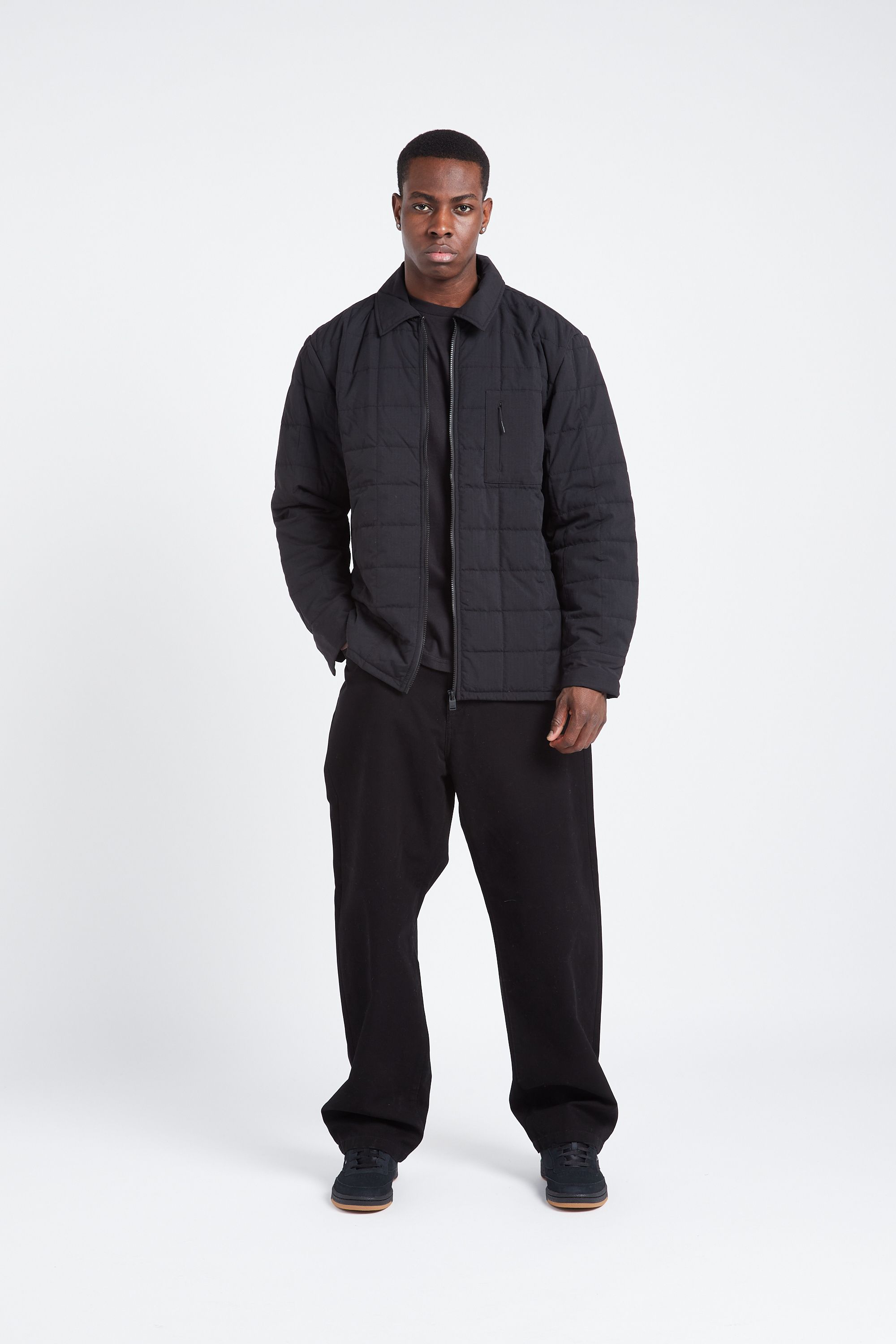 RAINS Veste  GIRON LINER OVS Noir