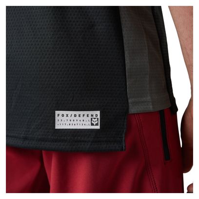 Maillot Manches Courtes Fox Defend Noir