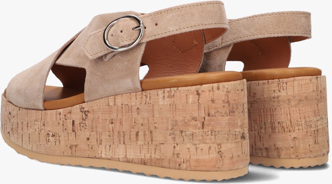 VIA VAI beige via vai sandalen sissel raise