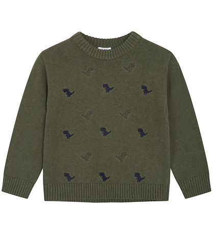 Hust and Claire Bluse - Strick - Pelle - Ivy Melange m. Dinosaur