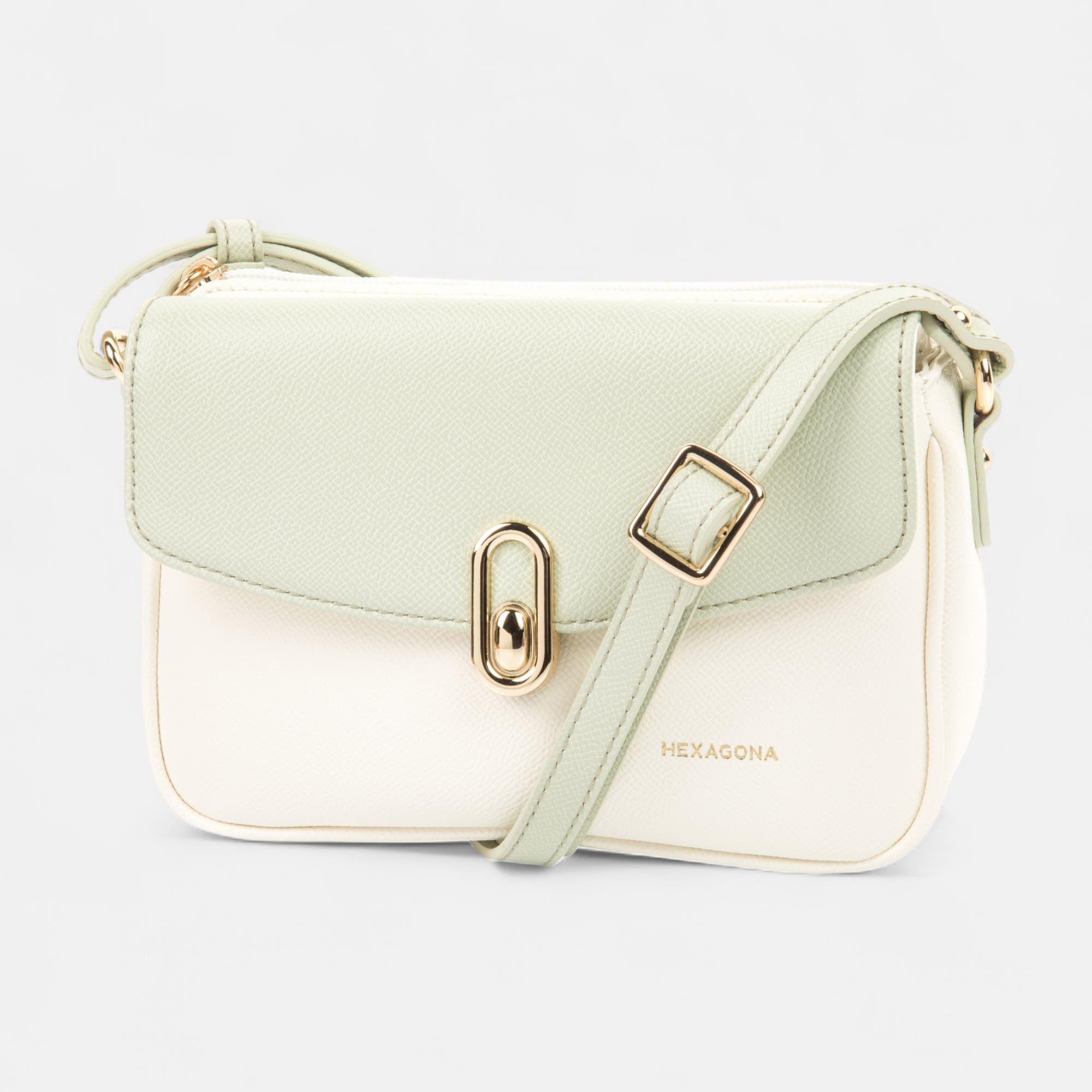 Sac bandoulière vert clair