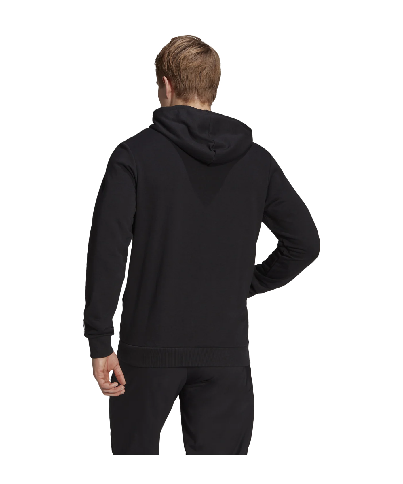 adidas Essentials Hoody Schwarz Weiss