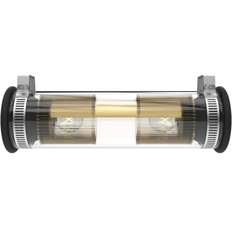 DCW éditions In The Tube 100-350 wandlamp zilver