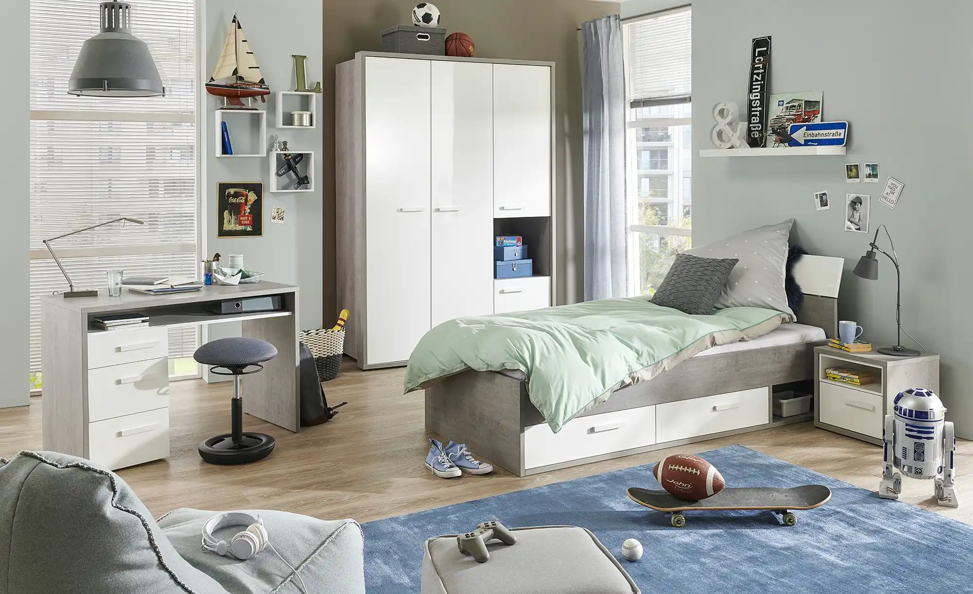 Kleiderschrank Milow