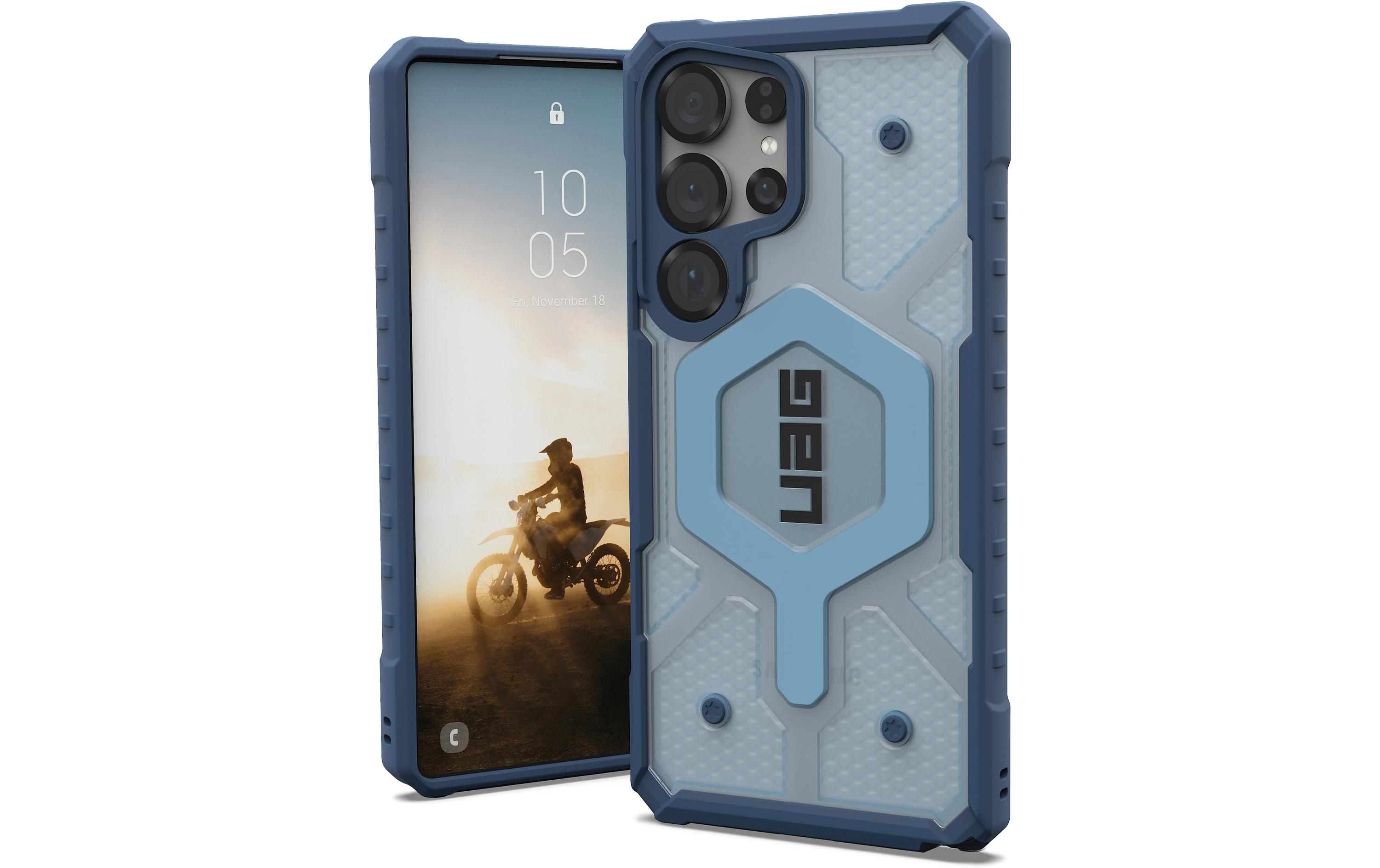 Back Cover Pathfinder Clear Galaxy S25 Ultra Lanyard BluesMagnetische Schutzhülle für das Samsung
