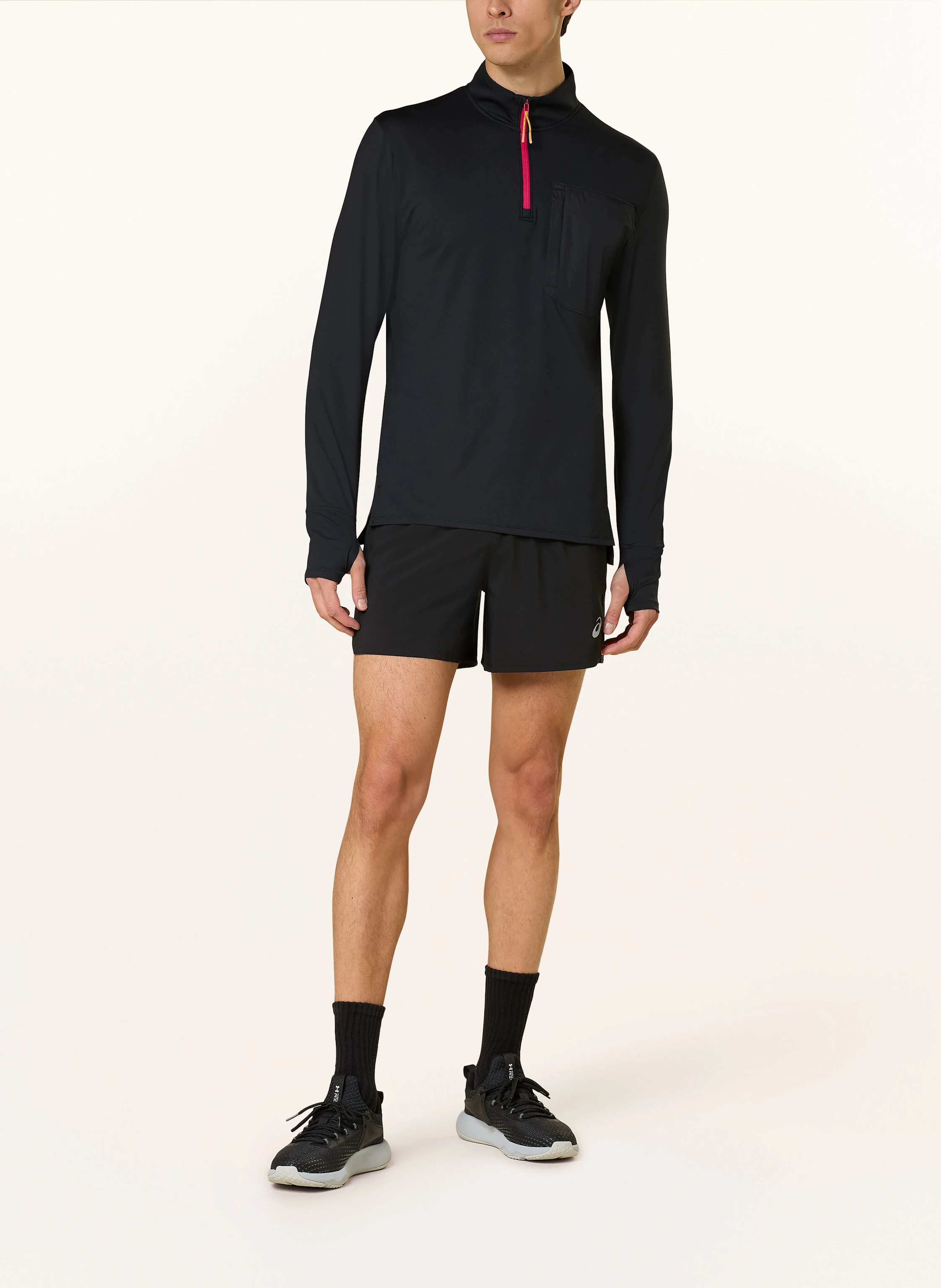 UNDER ARMOUR Laufshirt UA TRAIL RUN QUARTER ZIP