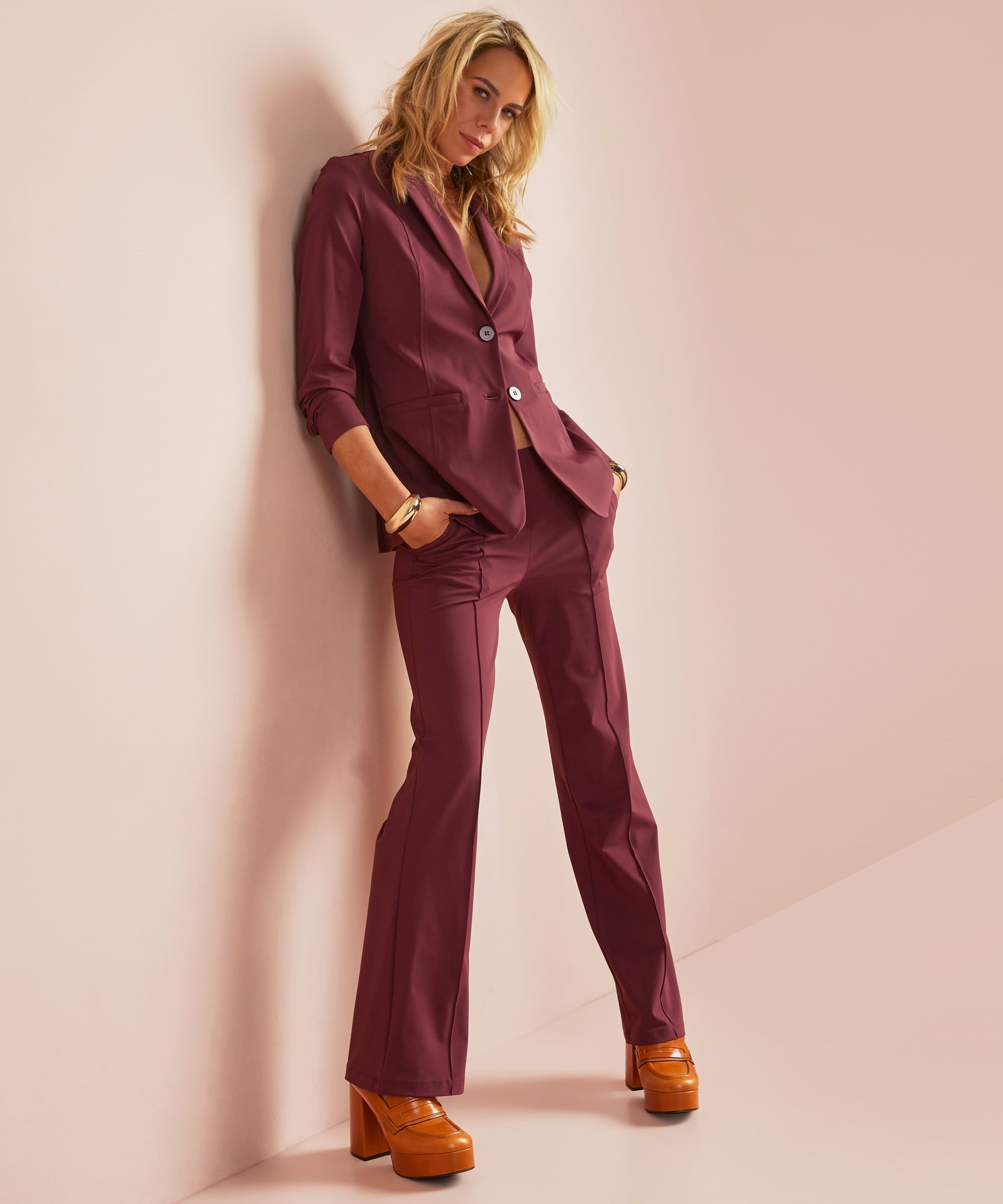 travelstof blazer