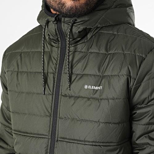 Doudoune Capuche Alder Vert Kaki