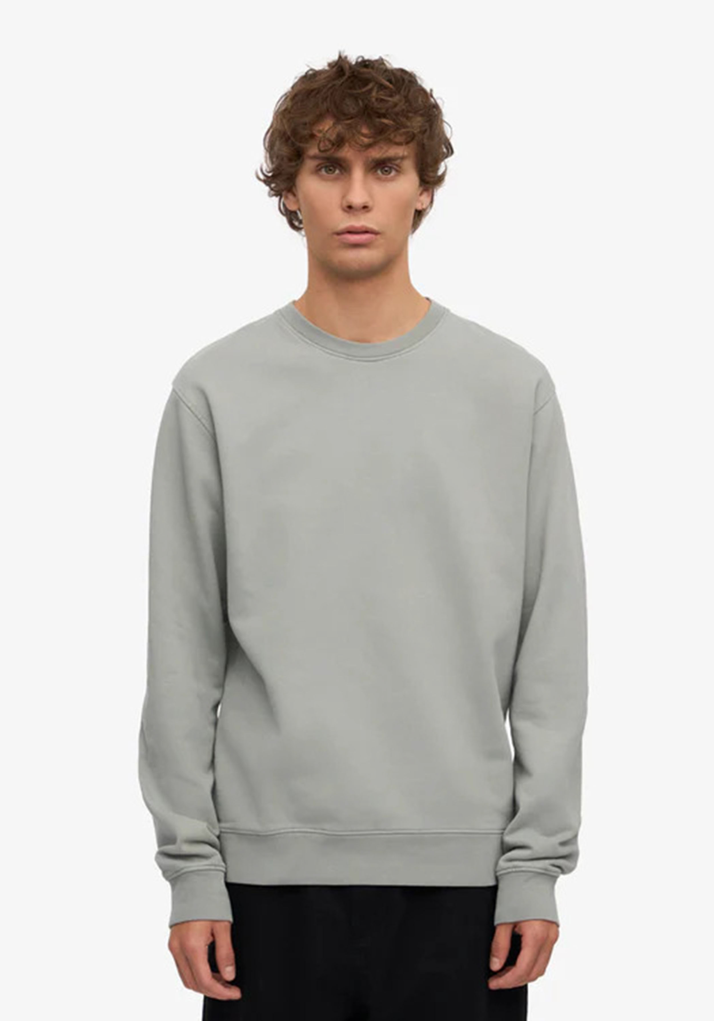 Colorful Standard Herren-Sweatshirt Steel Blue