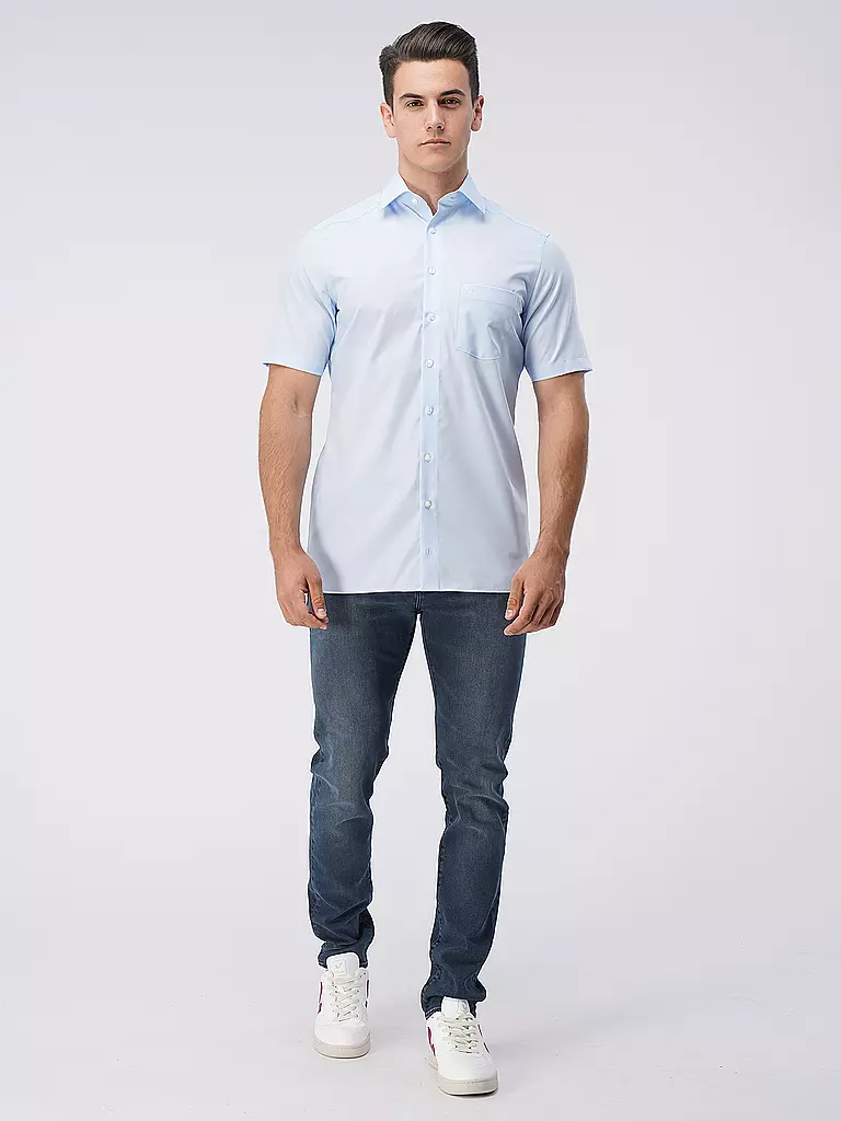 OLYMP Hemd Modern Fit  blau