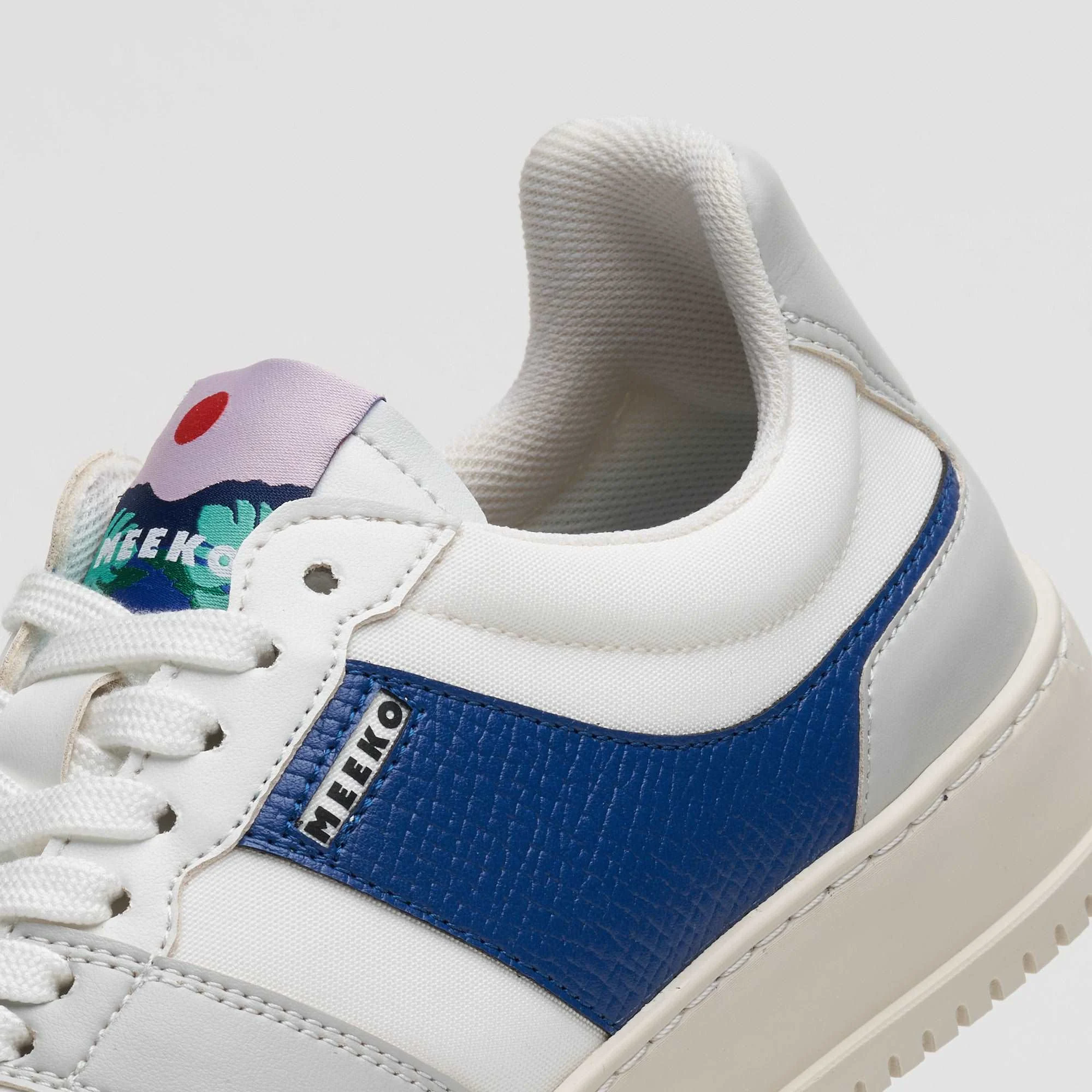 KIBOKO BLUE PLAIN OUTSOLE - Baskets basses éco-responsables | Bleu