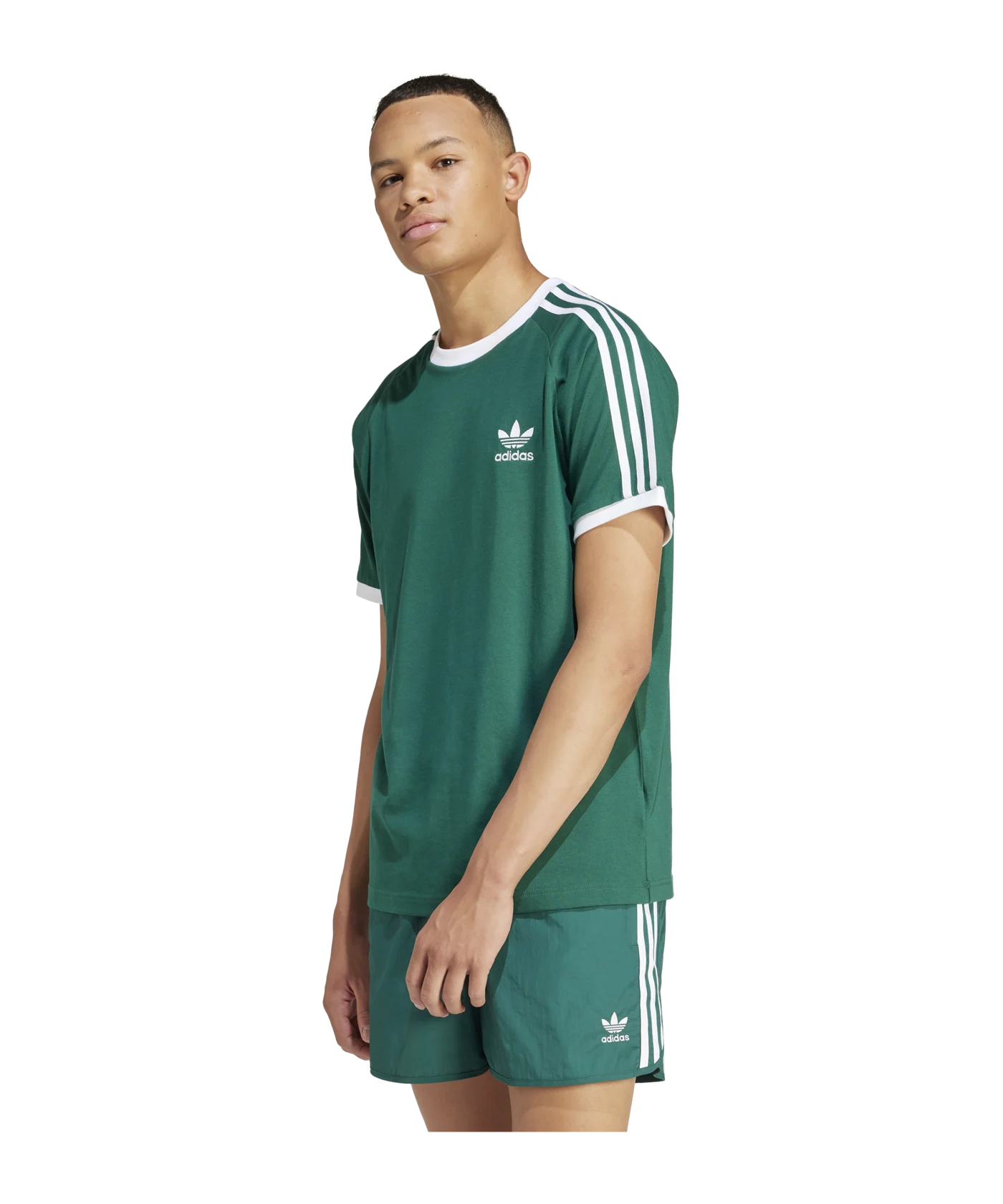 adidas Originals Adicolor 3-Stripes T-Shirt Grün