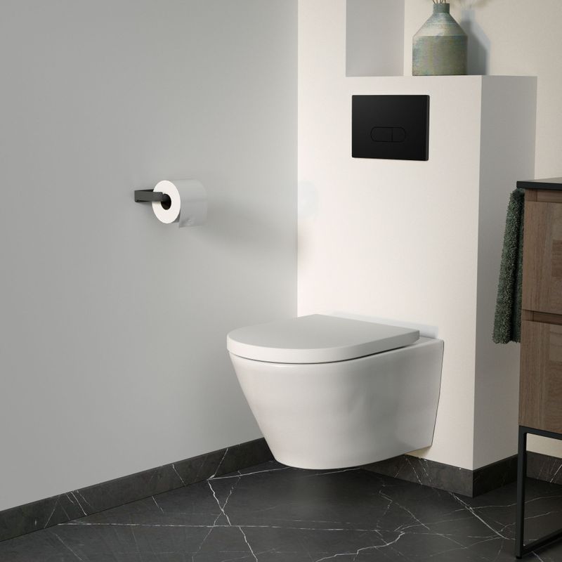 Geberit - Duofix UP100 - Bedieningspaneel - Mat Zwart
