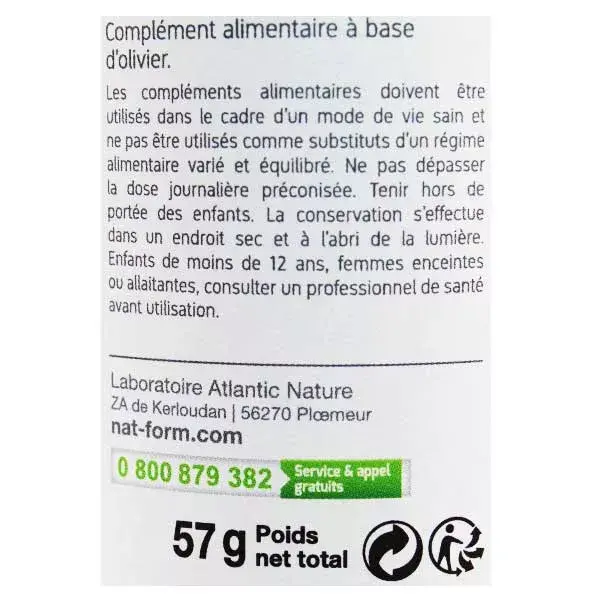 Nat & Form Original Olive 200 cápsulas