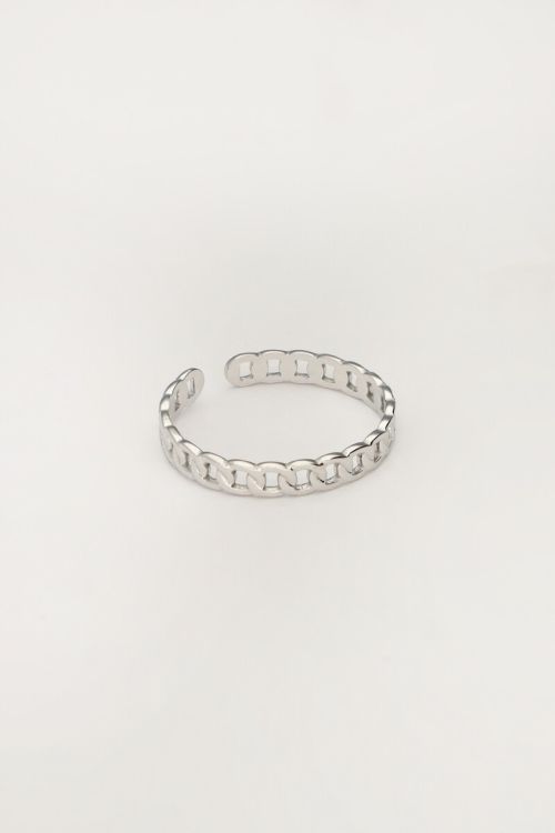 Ring platte schakels