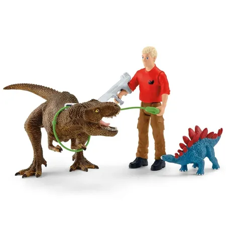 Schleich® 41465 Dinosaurs - Tyrannosaurus Rex Angriff