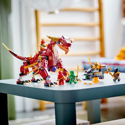 LEGO Ninjago Forvandlings-Lavedragen Heatwave - 71793