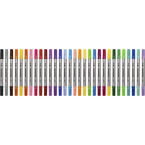 Faber castell dobbelt tusser 30-pak