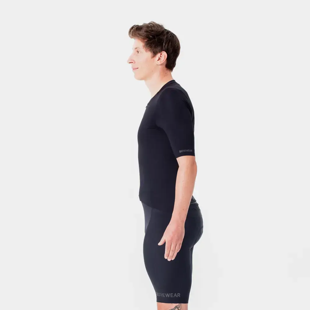 GORE Wear Distance Fietsshirt Korte Mouwen Zwart Heren