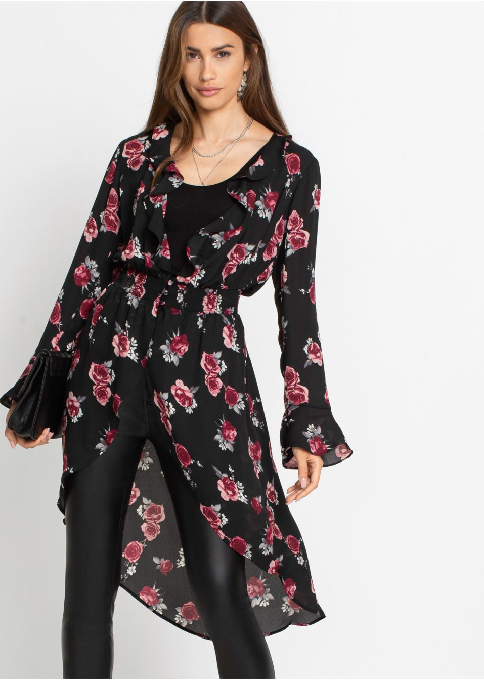 Blouse courte-longue