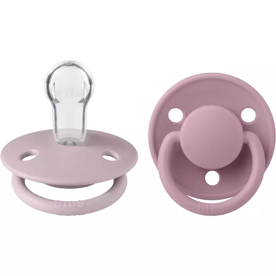 BIBS® Schnuller De Lux Dusky Lilac  Heather 0-36 Monate, 2 Stk.
